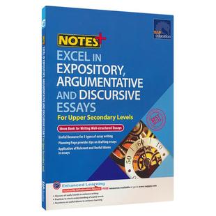 SAP 新加坡初中英语写作练习册 Excel in Expository, Argumentative and Discursive Essays 议论文 说明文 散文 英文原版教辅