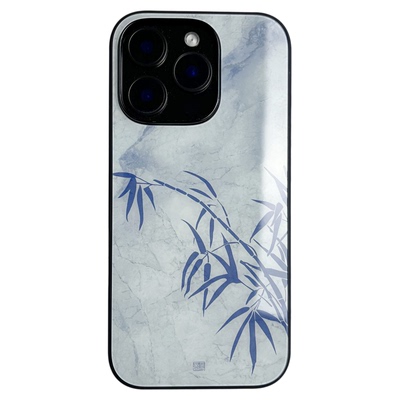 青竹 言西国风原创新中式玻璃适用苹果手机壳小众高级感iphone16promax新款15pro好看14plus软12磁吸13全包11