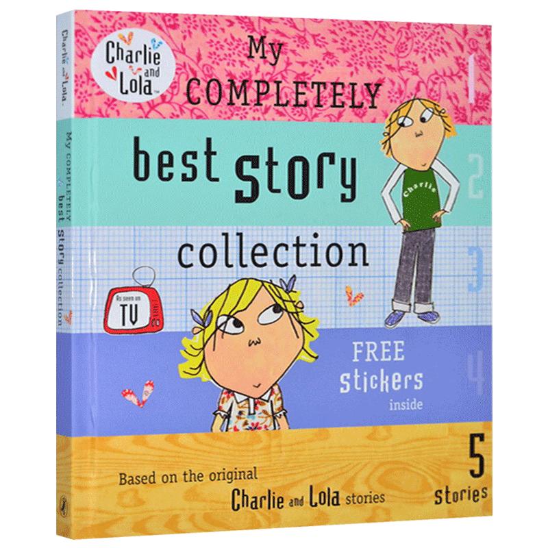 英文原版 Charlie and Lola 查理与劳拉5个故事合集 孩子的爆笑日常 动画故事书 家庭教育 英文版 进口英语原版书籍