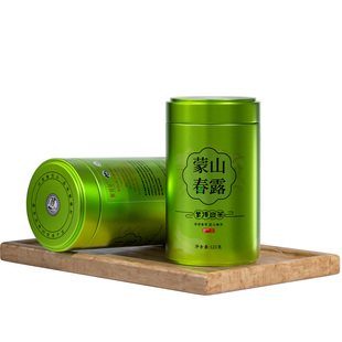 四川特产蒙顶甘露春露茶叶2025新茶高山炒青绿茶浓香口粮茶自己喝