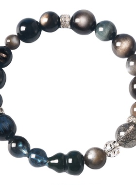 多宝天然石手链转运珠