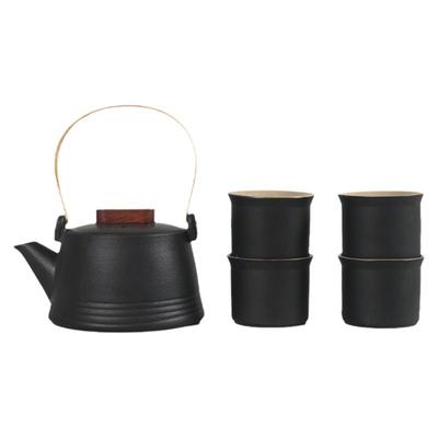 便宜卖手绘提梁壶茶具套装