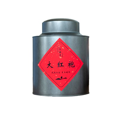大红袍茶叶罐装岩茶特级乌龙茶叶