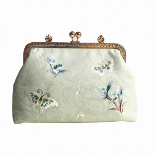 配旗袍包包复古刺绣手提包2024新百搭女包苏州绣美斜挎包妈妈礼品