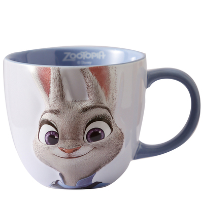 疯狂动物城立体浮雕马克杯情侣杯