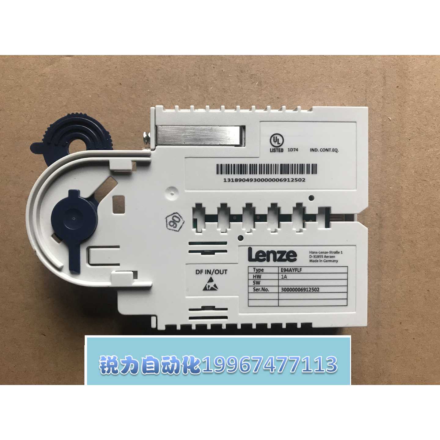 议价全新LENZE伦茨9400伺服驱动器总线通讯模块 E94AYFLF 正品现
