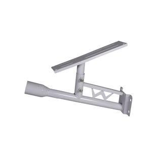 太阳能路灯光伏板抱箍支架挑臂路灯墙臂支臂分体式可调节加厚配件