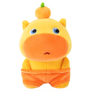 正版水豚噜噜毛绒玩偶挂件书包包钥匙扣挂饰公仔周边生日礼物女生