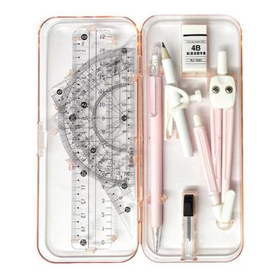 尺子圆规套装9件套学生考试学习