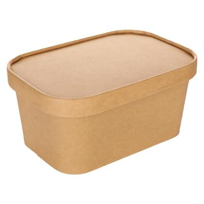 纸盒牛皮纸白色保温密封双格内衬