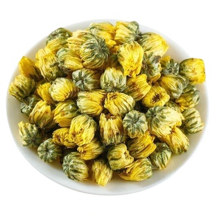 菊花茶胎菊王白菊杭散装花茶桐乡正品官方旗舰店特金银花级茶包