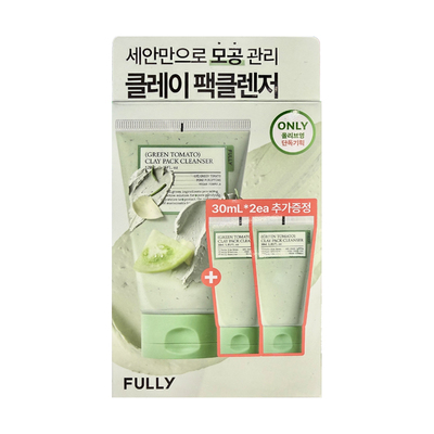 fully绿番茄洁面泥膜二合一