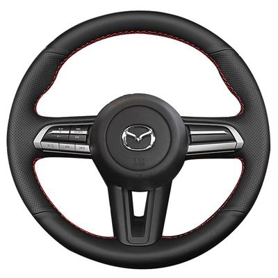 马自达cx-4方向盘套真牛皮昂克