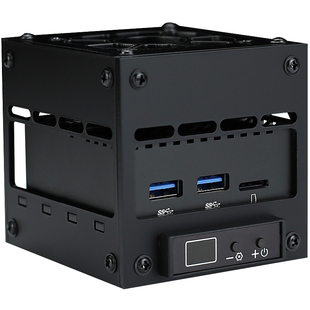 R4S散热器风扇软全自动温控调速底座迷你主机工控机路由网卡友善