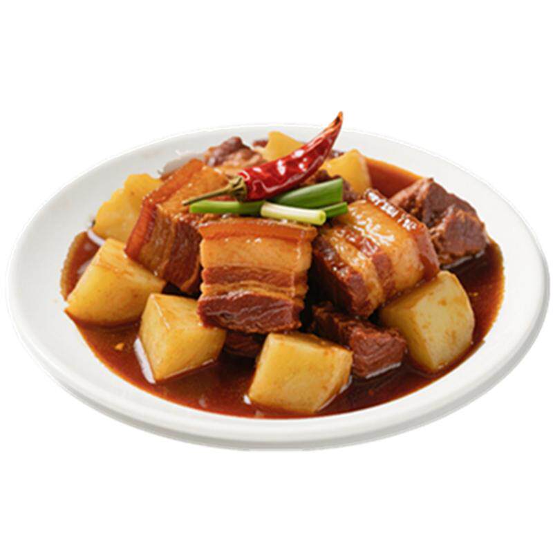 土豆红烧肉预制菜加热即食料理包