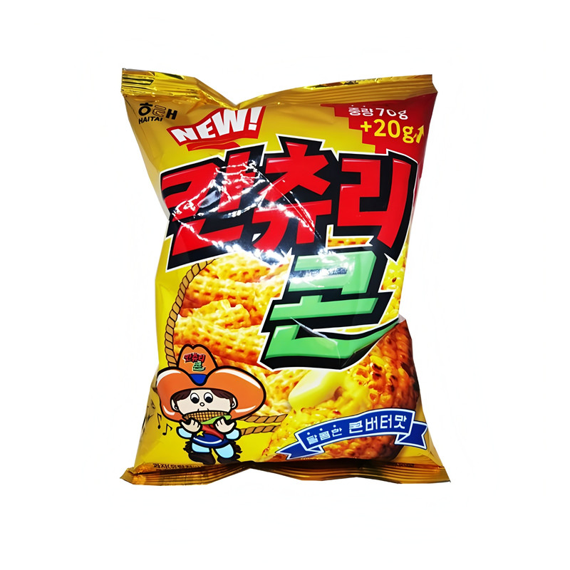 韩国海太黄油玉米脆角薯片90g