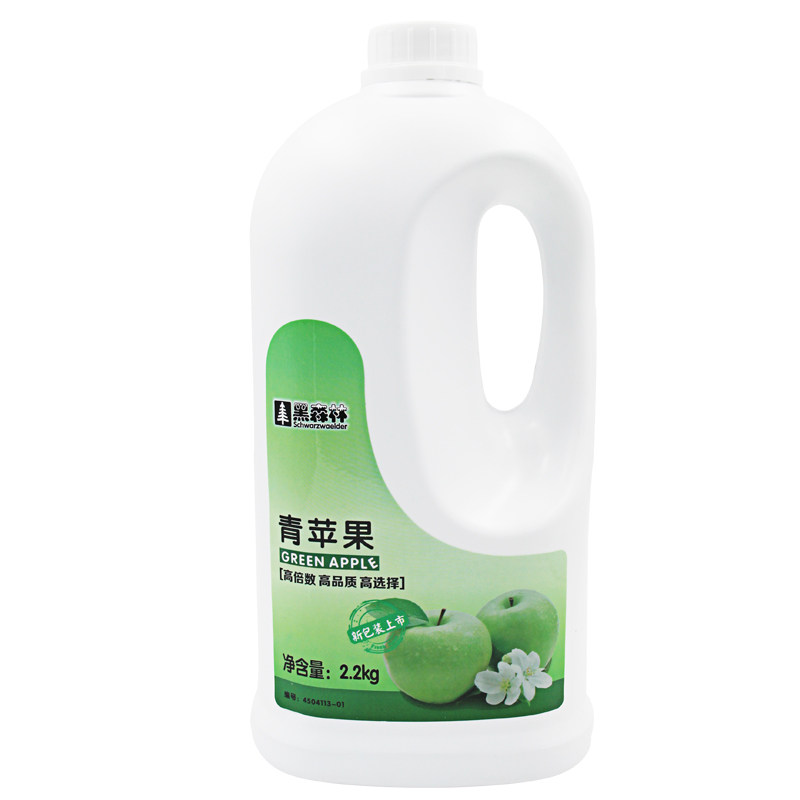 鲜活果汁黑森林青苹果汁2.2kg