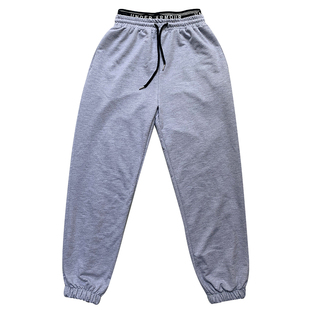 红色运动裤女跳舞jazz裤子双腰爵士舞服装宽松嘻哈街舞演出服装