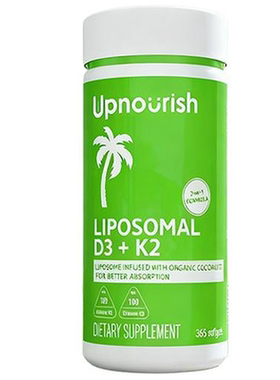 Upnourish脂质体强吸收维D3K2