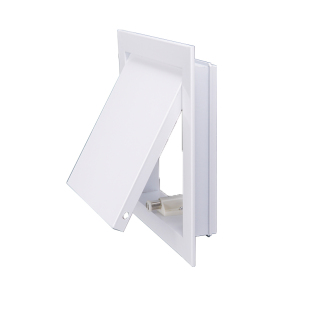 铝合金磁吸式检修口装饰盖板卫生间墙面下水管道检查口吊顶维修口