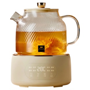 康宁养生壶炖煮一体家用多功能花茶壶全玻璃纯养生烧水壶2025新款