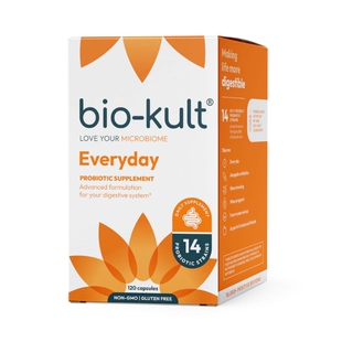 木森严选biokult每日益生菌120粒肠道活性IBS易激英国原装进口