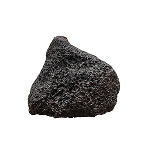 鱼缸火山石造景天然大块黑色火山岩草缸装饰真石头大假山成品套装