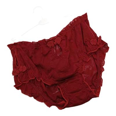 冬季新款瑞紫芬大码高腰盘扣内裤