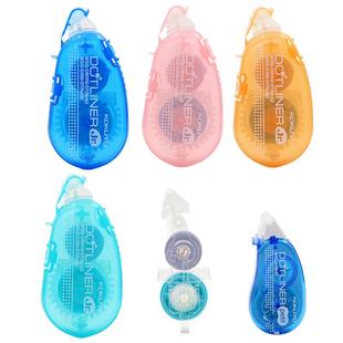 日本KOKUYO国誉点点胶少女心大容量双面胶替芯学生用手工迷你高粘度不留痕修正带式透明点状胶带手帐贴纸工具