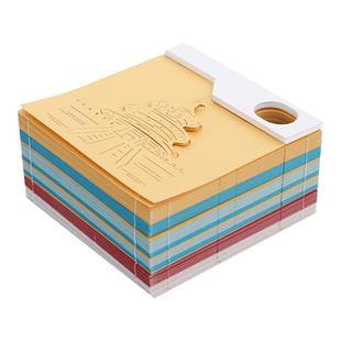 2026马年祈年殿天坛龙日历立体纸雕便签纸创意便利贴文创故宫礼物