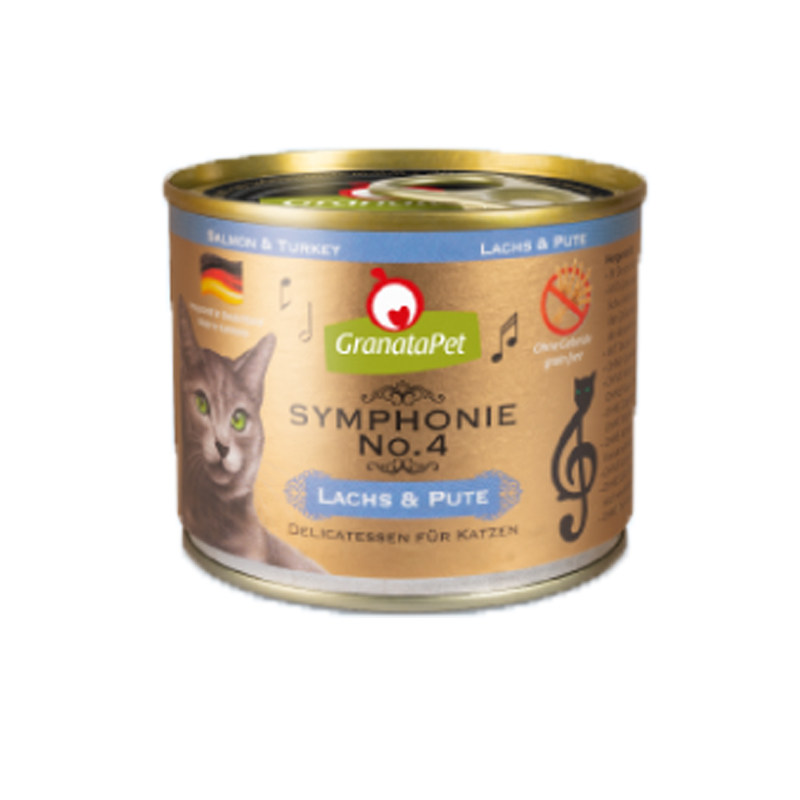 德国GranataPet交响乐猫罐头金交金罐主食罐鲜肉湿粮增肥猫咪幼猫