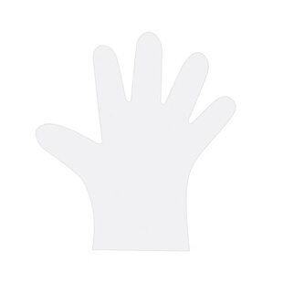 2000只抽取式一次性PE手套加厚食品级餐饮塑料薄膜家用透明盒装