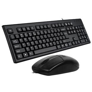 双飞燕键盘鼠标套装台式机笔记本电脑有线USB办公家用游戏KK-5520