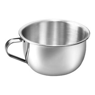 迷你小茶缸304不锈钢小杯子带手柄70ml200喝茶杯儿童口杯宝宝水杯