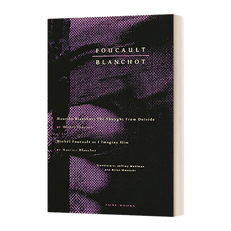 米歇尔 英文原版 Michel Foucault Maurice Blanchot 米歇尔·福柯 莫里斯·布朗肖 来自外部的思想 平装 英文版 进口英语原版书籍