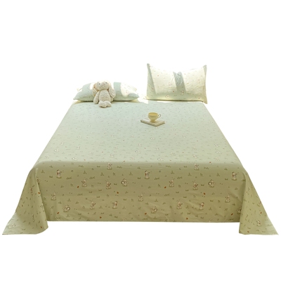 【A类母婴级可用】双层纱床单