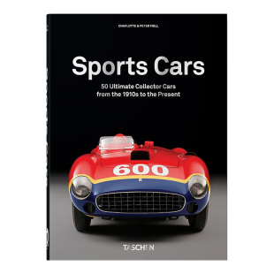 【现货】【TASCHEN 40/45周年系列】50辆极品跑车画册 50 Ultimate Sports Cars:1910s to Present 英文工业产品设计 原版进口图书
