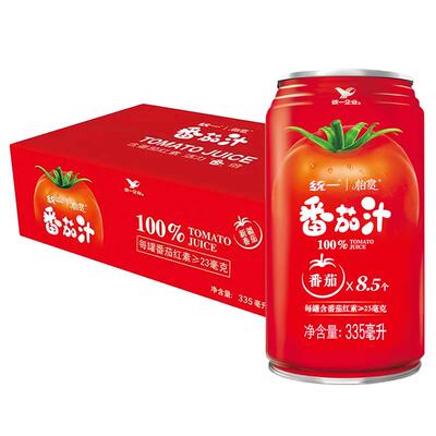 统一果蔬汁100%西红柿番茄汁