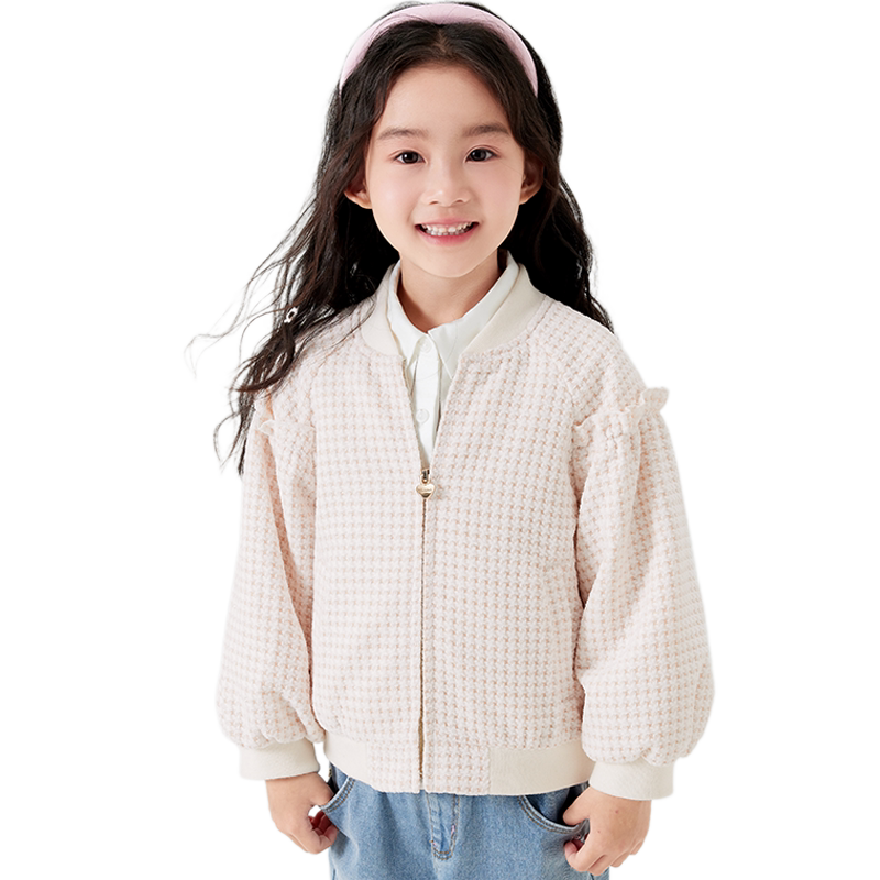 巴拉巴拉女童外套宝宝洋气衣服春秋款童装儿童棒球服婴儿休闲上衣