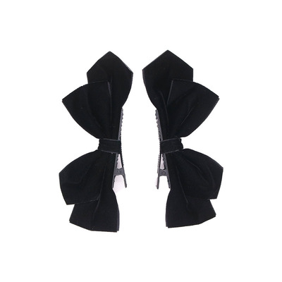 刘海侧边夹祝绪丹同款蝴蝶结发夹