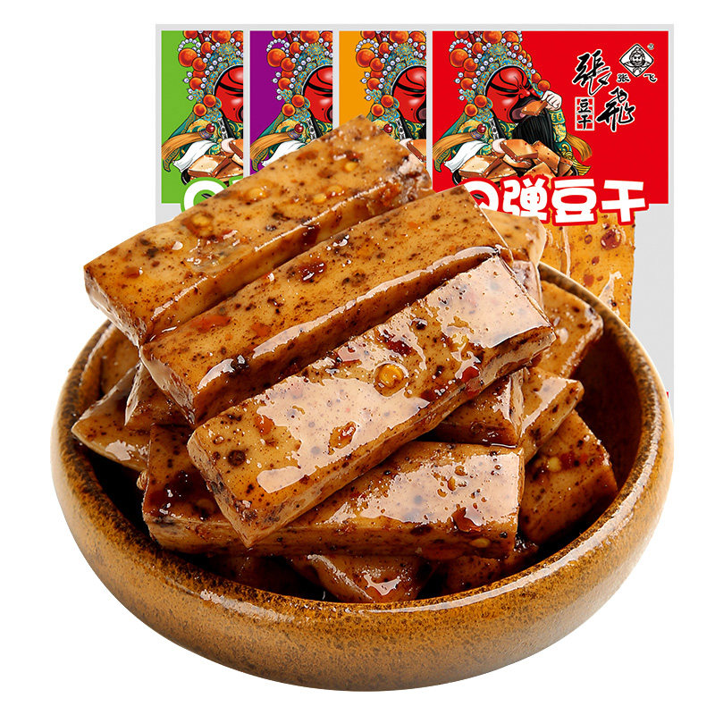 张飞豆干Q弹麻辣豆腐干四川重庆豆腐干/鸡蛋干