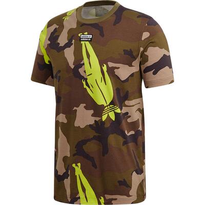Adidas/阿迪达斯正品三叶草 RYV Camo Tee 男子运动短袖T恤GK5914