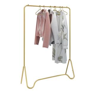 挂衣架落地卧室网红单杆式家用衣架晾衣服架子室内小型简易衣帽架