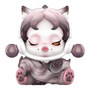 正版泡泡玛特盲盒手办食梦动物北极熊狐狸蝴蝶黑兔赠收纳盒