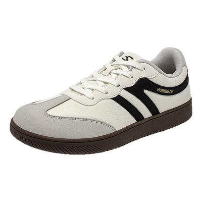 HOBIBEAR男士2025年秋季新款宽楦男鞋宽头大码冬鞋加绒棉鞋德训鞋