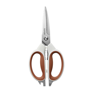 苏泊尔厨房剪刀家用多功能不锈钢剪菜鱼食物大剪子专用强力鸡骨头