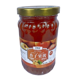 新疆特产果赛林杏子果酱碎肉果泥佐餐酸奶沙冰甜点伴侣800g装包邮