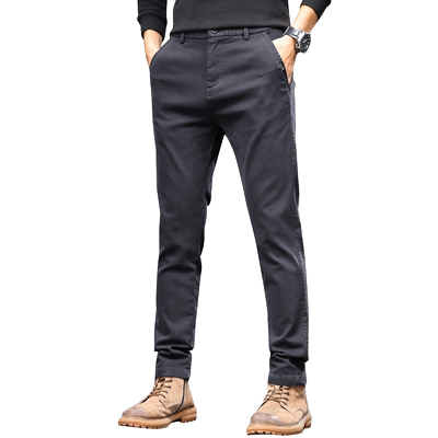 罗蒙男士直筒休闲裤2023新款