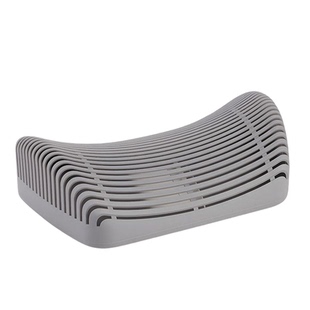 枕头夏用凉枕护颈椎腰靠车驾靠垫军训枕午休办公室防滑亲肤凉感