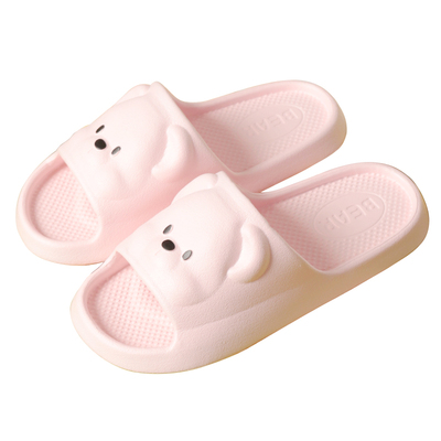 可爱小熊拖鞋男女2025新款室内居家防滑厚底凉拖鞋